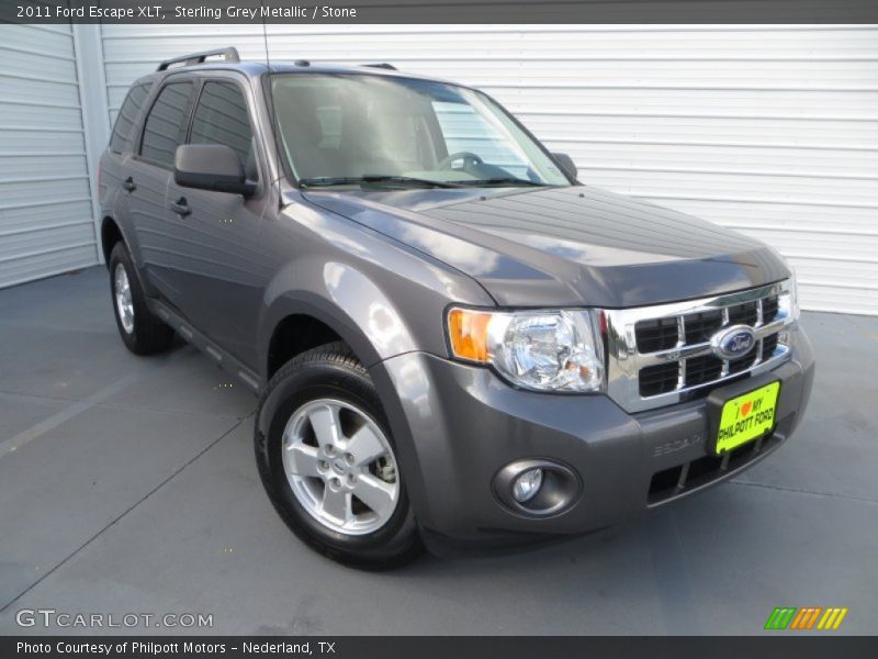 Sterling Grey Metallic / Stone 2011 Ford Escape XLT