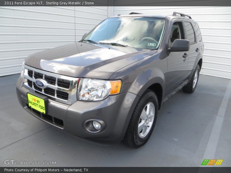 Sterling Grey Metallic / Stone 2011 Ford Escape XLT