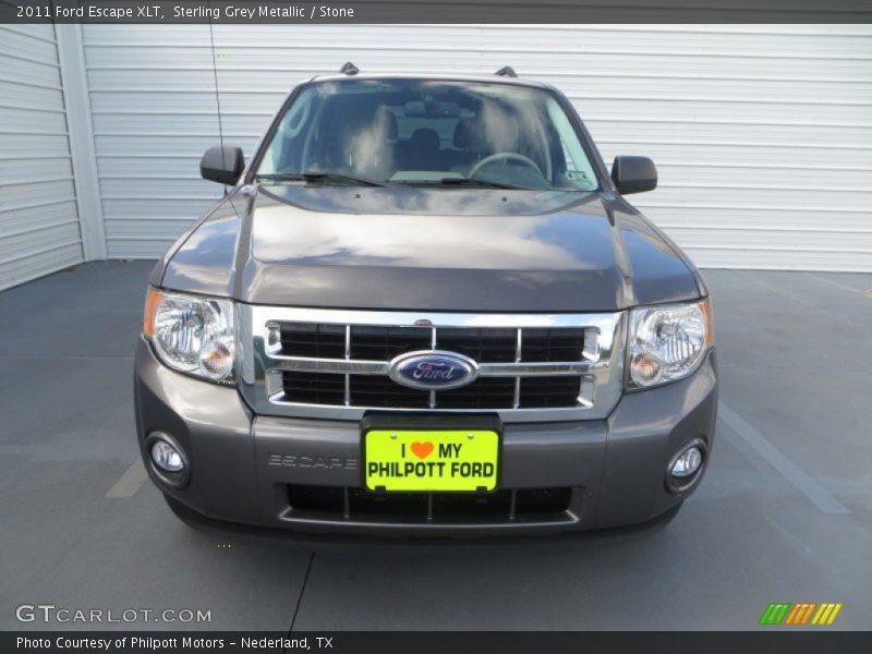 Sterling Grey Metallic / Stone 2011 Ford Escape XLT