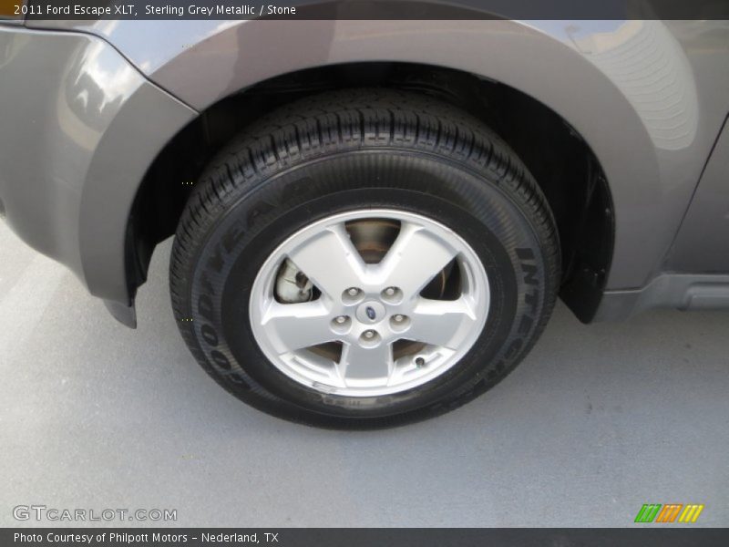 Sterling Grey Metallic / Stone 2011 Ford Escape XLT