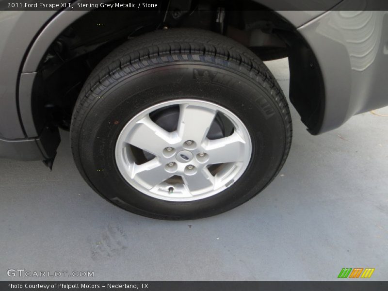 Sterling Grey Metallic / Stone 2011 Ford Escape XLT
