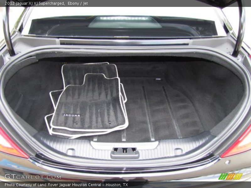  2012 XJ XJ Supercharged Trunk