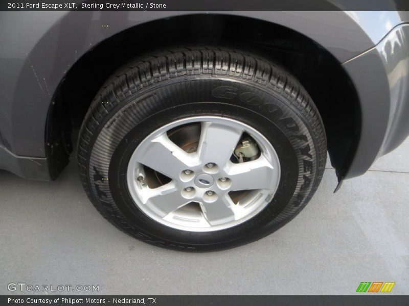 Sterling Grey Metallic / Stone 2011 Ford Escape XLT