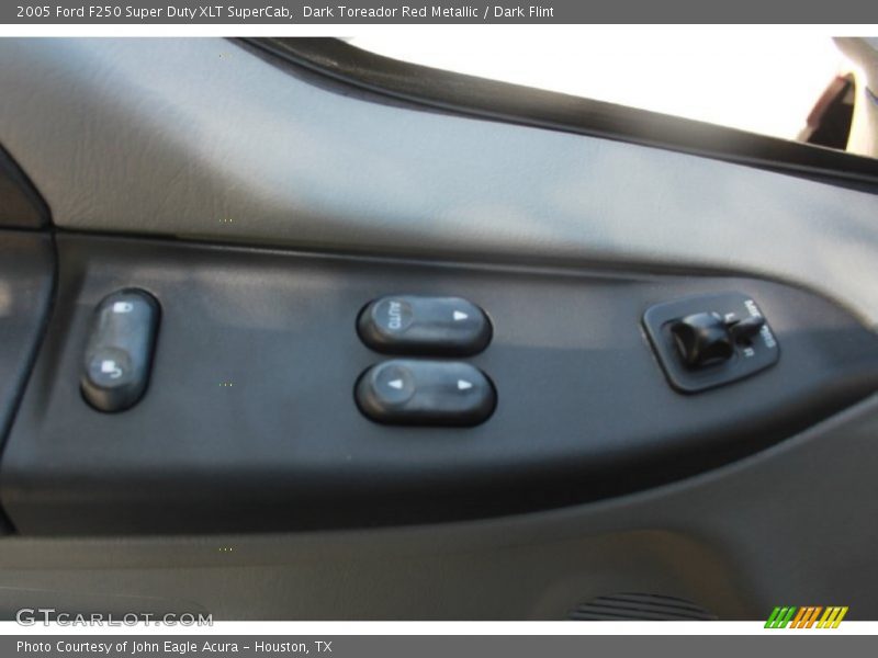 Dark Toreador Red Metallic / Dark Flint 2005 Ford F250 Super Duty XLT SuperCab