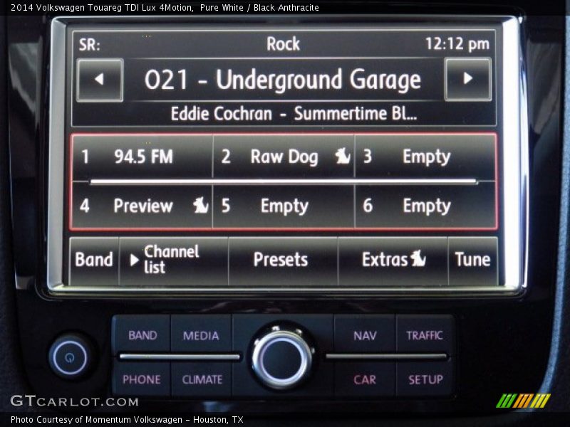 Pure White / Black Anthracite 2014 Volkswagen Touareg TDI Lux 4Motion