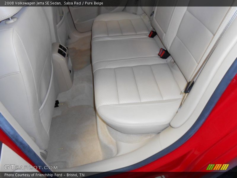 Salsa Red / Pure Beige 2008 Volkswagen Jetta SE Sedan