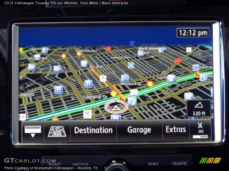 Navigation of 2014 Touareg TDI Lux 4Motion