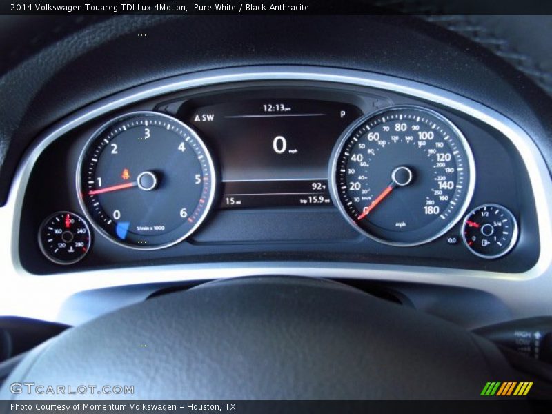  2014 Touareg TDI Lux 4Motion TDI Lux 4Motion Gauges