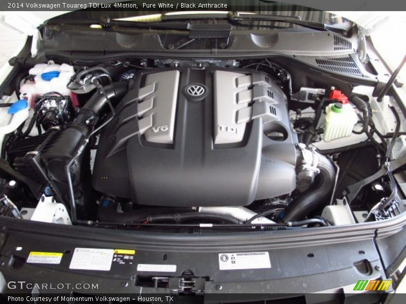  2014 Touareg TDI Lux 4Motion Engine - 3.0 Liter TDI DOHC 24-Valve Turbo-Diesel V6