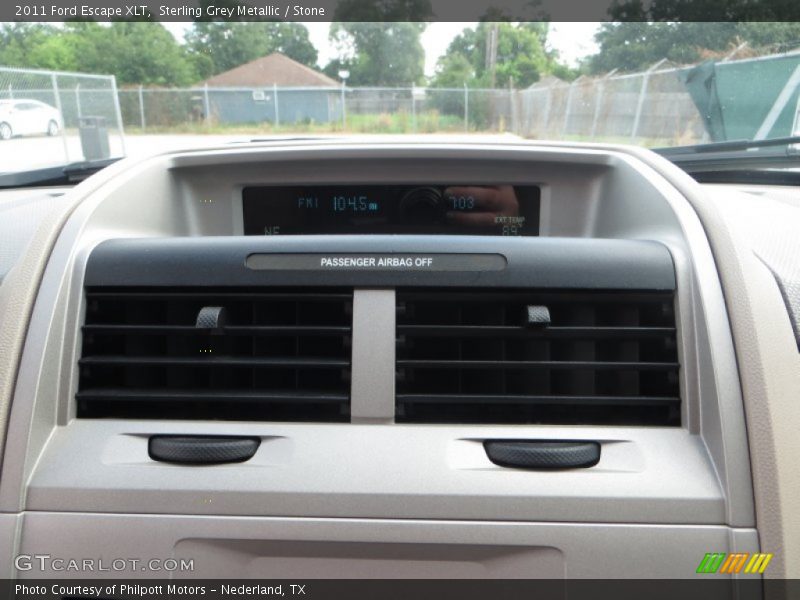 Sterling Grey Metallic / Stone 2011 Ford Escape XLT