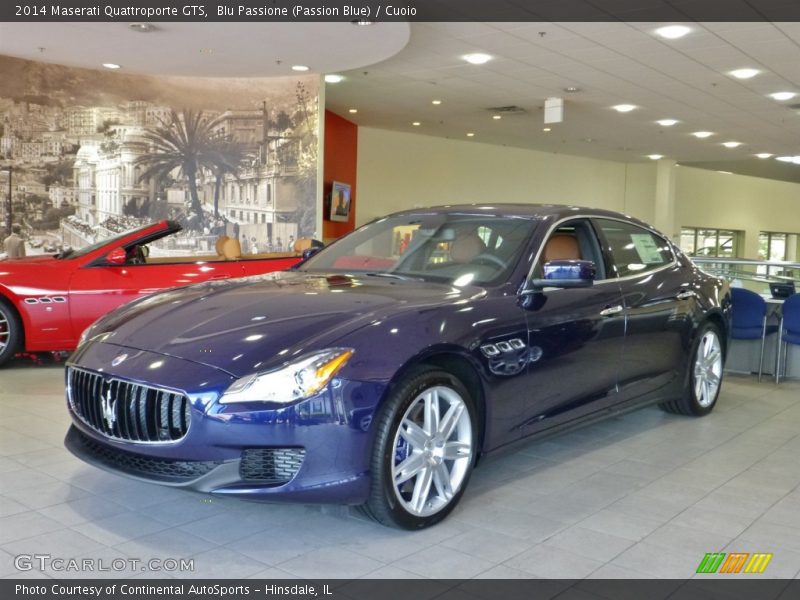 Front 3/4 View of 2014 Quattroporte GTS