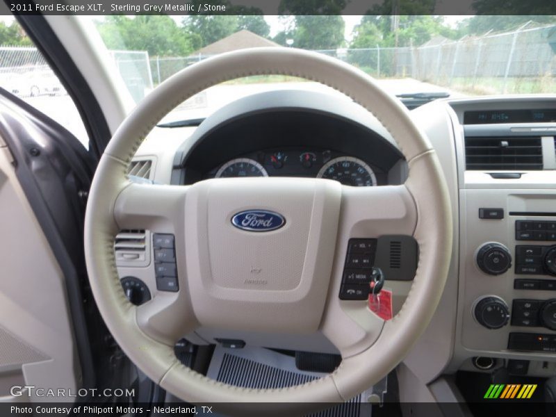 Sterling Grey Metallic / Stone 2011 Ford Escape XLT