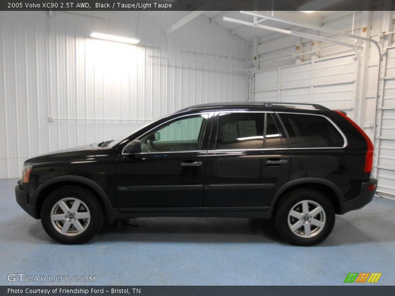 Black / Taupe/Light Taupe 2005 Volvo XC90 2.5T AWD