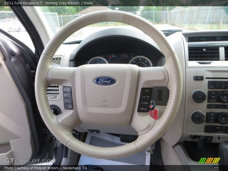 Sterling Grey Metallic / Stone 2011 Ford Escape XLT