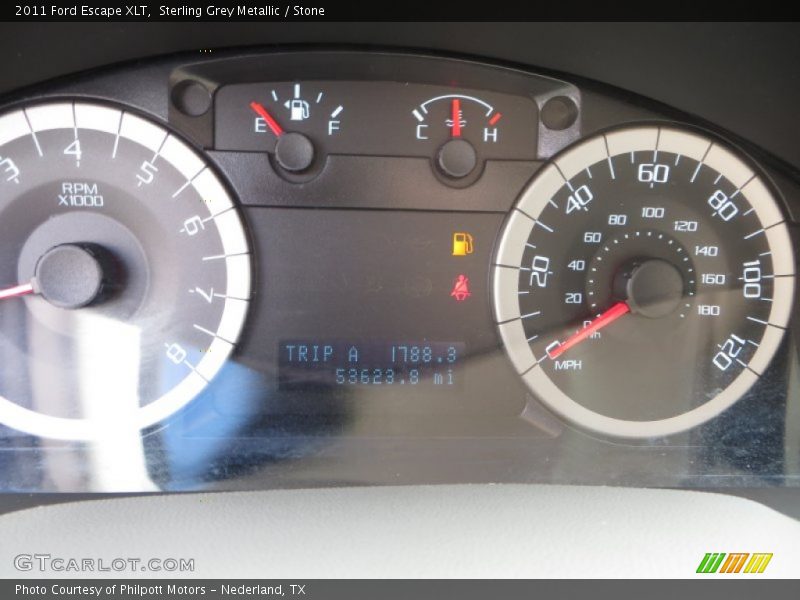 Sterling Grey Metallic / Stone 2011 Ford Escape XLT