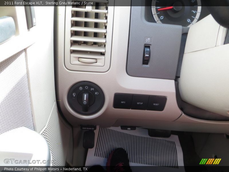 Sterling Grey Metallic / Stone 2011 Ford Escape XLT