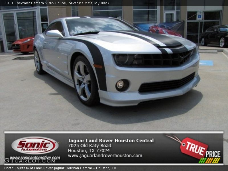 Silver Ice Metallic / Black 2011 Chevrolet Camaro SS/RS Coupe