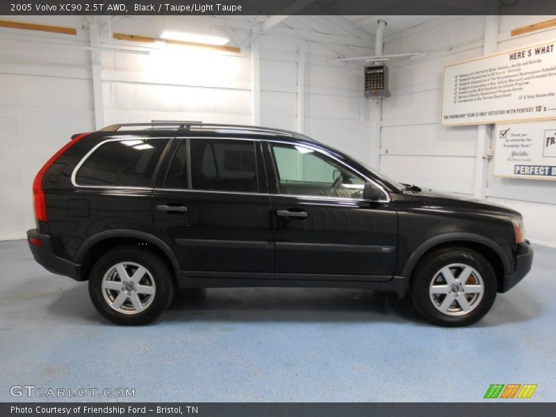 Black / Taupe/Light Taupe 2005 Volvo XC90 2.5T AWD