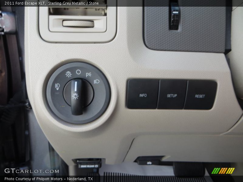 Sterling Grey Metallic / Stone 2011 Ford Escape XLT