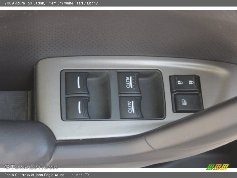 Premium White Pearl / Ebony 2009 Acura TSX Sedan