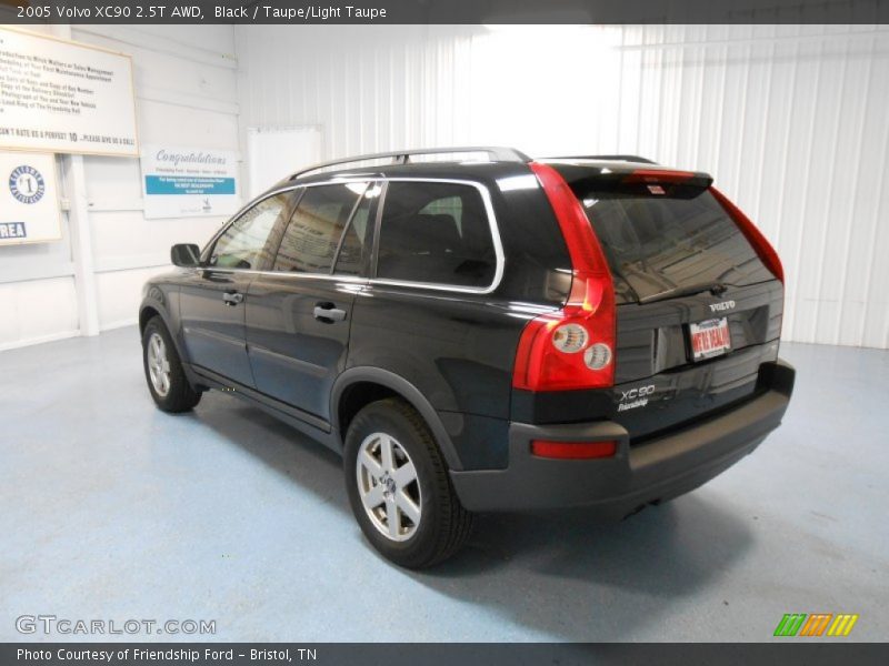 Black / Taupe/Light Taupe 2005 Volvo XC90 2.5T AWD