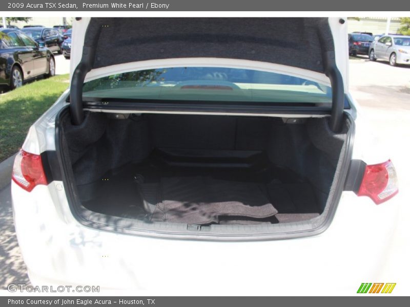 Premium White Pearl / Ebony 2009 Acura TSX Sedan
