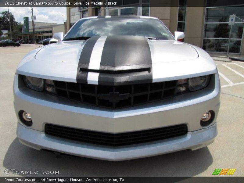 Silver Ice Metallic / Black 2011 Chevrolet Camaro SS/RS Coupe