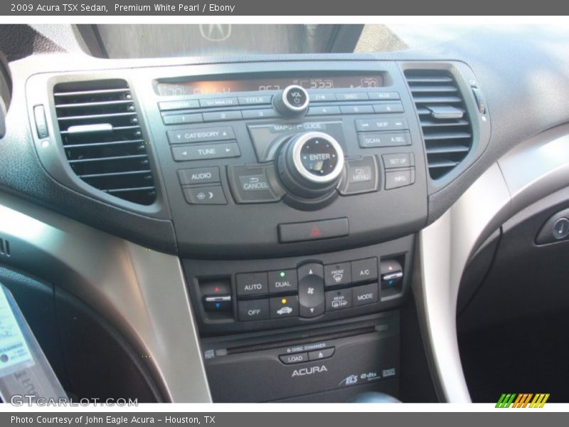 Premium White Pearl / Ebony 2009 Acura TSX Sedan