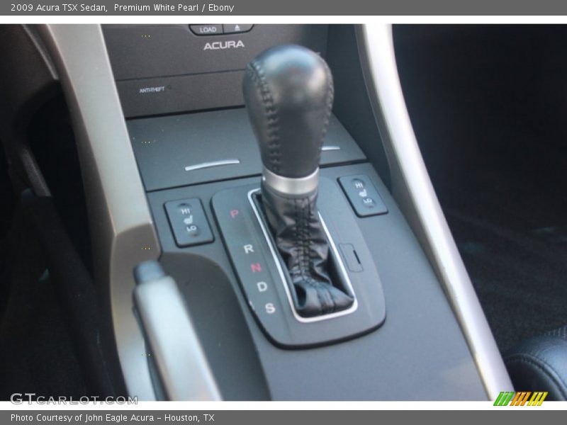 Premium White Pearl / Ebony 2009 Acura TSX Sedan