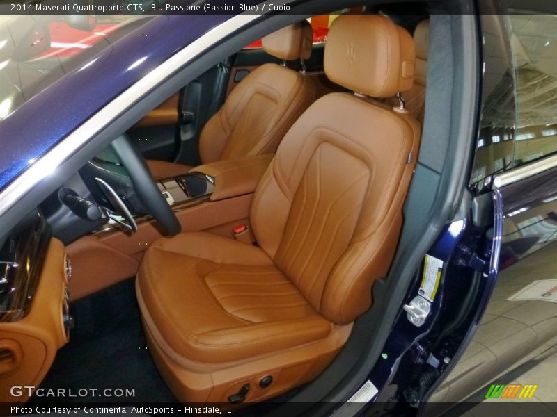 Blu Passione (Passion Blue) / Cuoio 2014 Maserati Quattroporte GTS