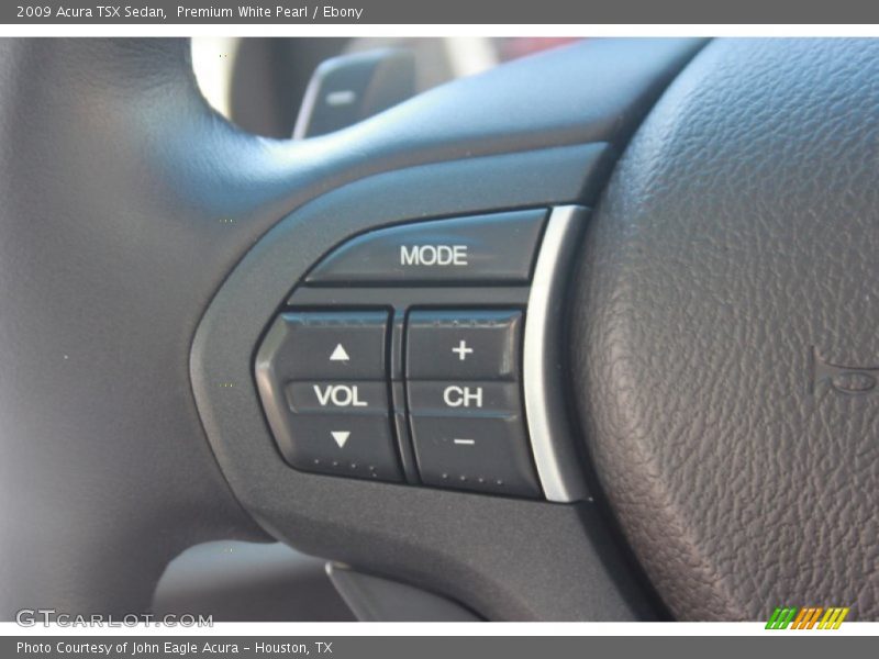 Premium White Pearl / Ebony 2009 Acura TSX Sedan