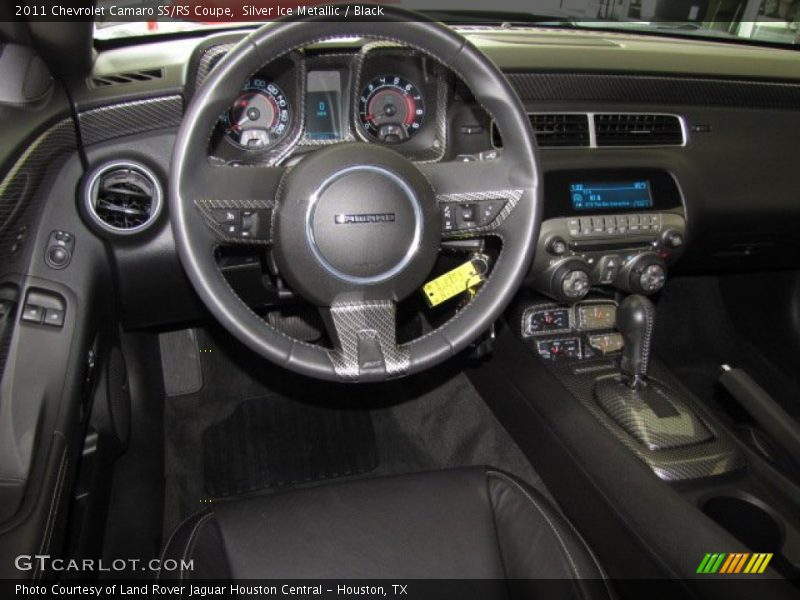 Silver Ice Metallic / Black 2011 Chevrolet Camaro SS/RS Coupe