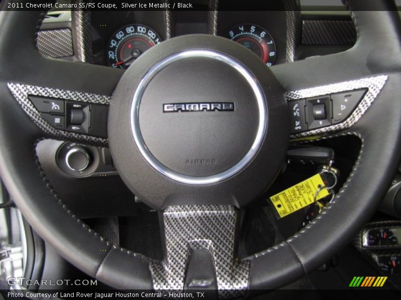 Silver Ice Metallic / Black 2011 Chevrolet Camaro SS/RS Coupe