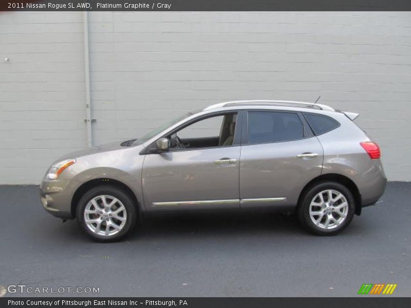 Platinum Graphite / Gray 2011 Nissan Rogue SL AWD