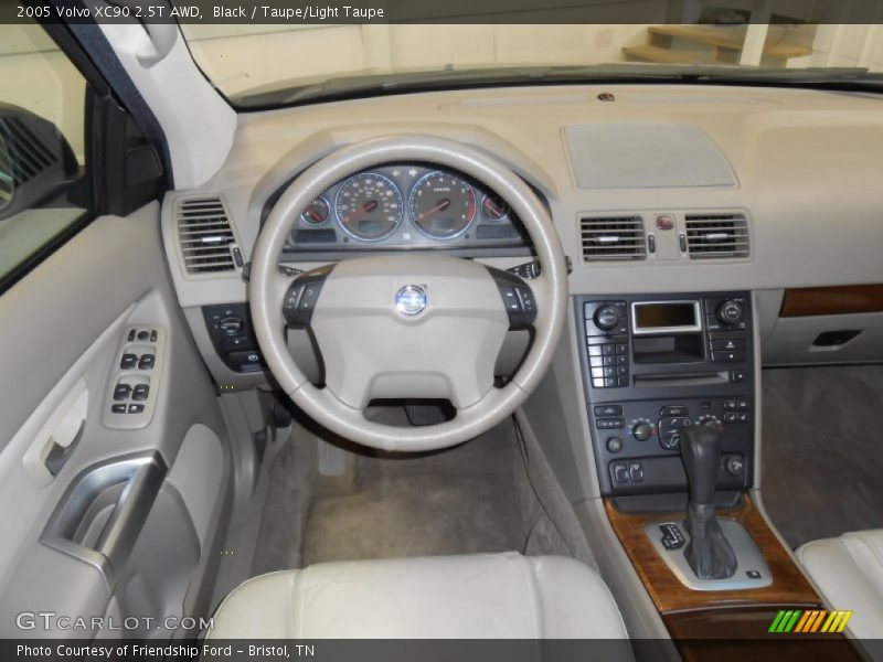 Black / Taupe/Light Taupe 2005 Volvo XC90 2.5T AWD