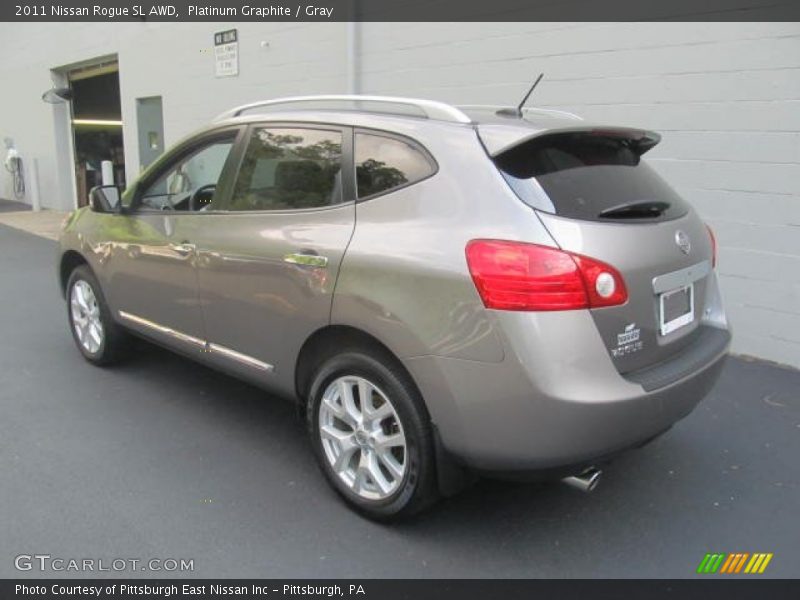 Platinum Graphite / Gray 2011 Nissan Rogue SL AWD