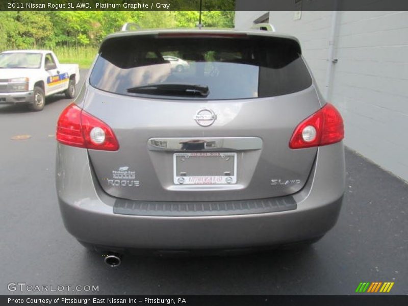 Platinum Graphite / Gray 2011 Nissan Rogue SL AWD