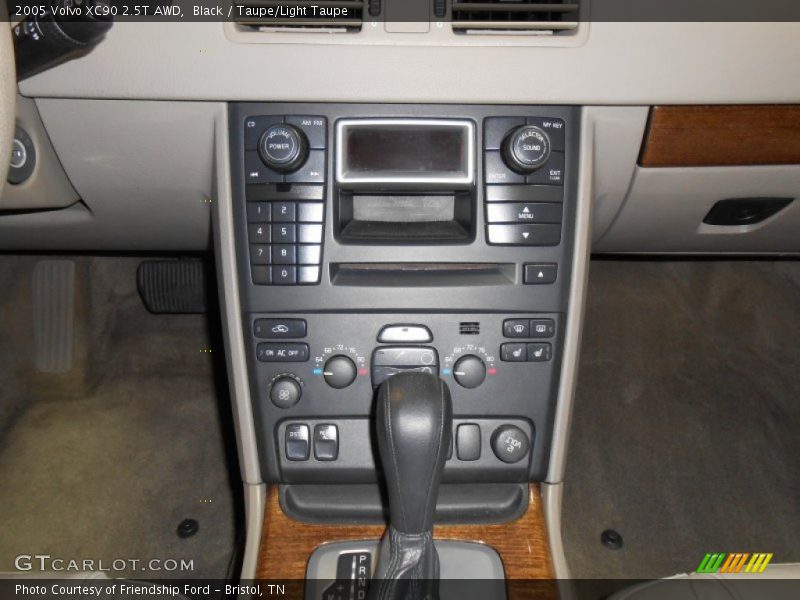 Black / Taupe/Light Taupe 2005 Volvo XC90 2.5T AWD