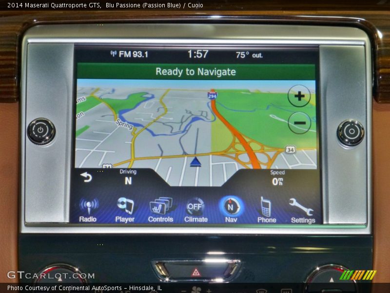 Navigation of 2014 Quattroporte GTS