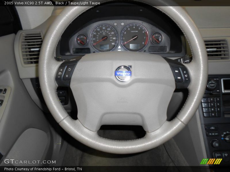 Black / Taupe/Light Taupe 2005 Volvo XC90 2.5T AWD