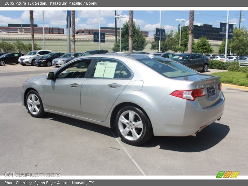 Palladium Metallic / Ebony 2009 Acura TSX Sedan