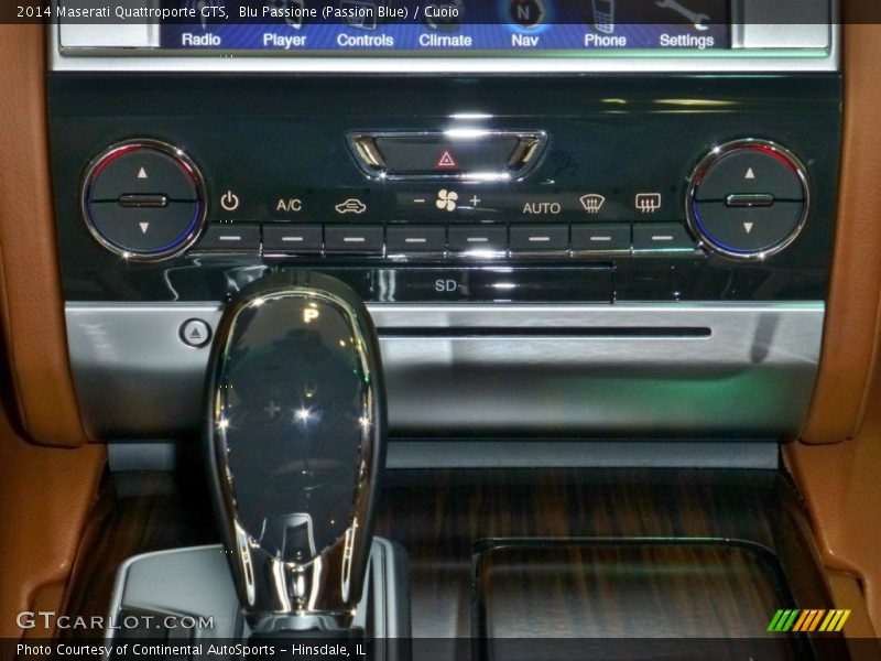 Controls of 2014 Quattroporte GTS