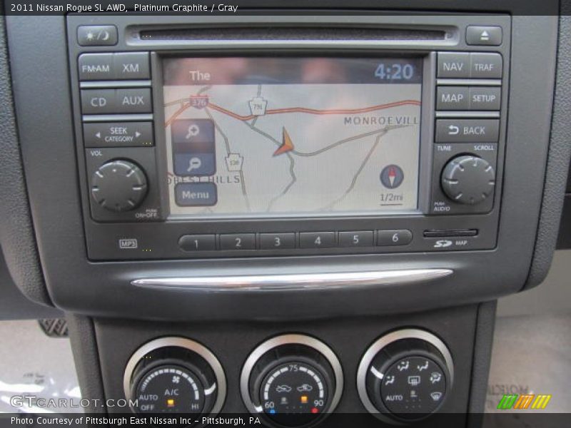 Platinum Graphite / Gray 2011 Nissan Rogue SL AWD