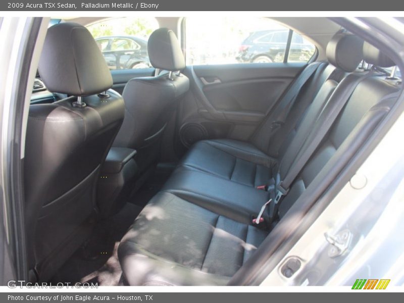 Palladium Metallic / Ebony 2009 Acura TSX Sedan