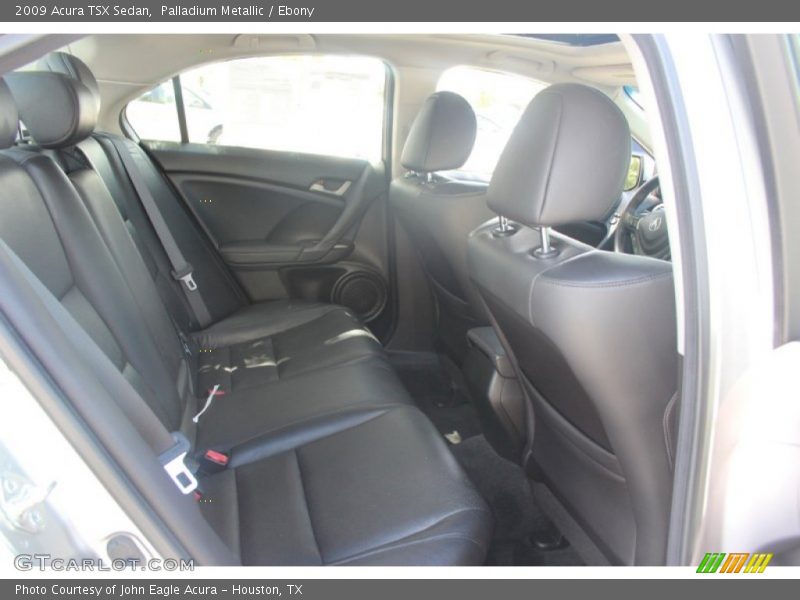 Palladium Metallic / Ebony 2009 Acura TSX Sedan