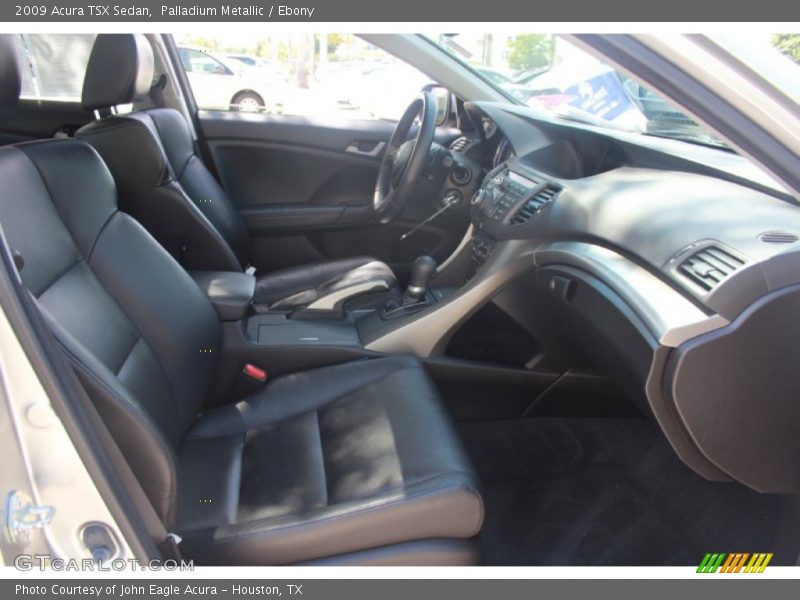 Palladium Metallic / Ebony 2009 Acura TSX Sedan