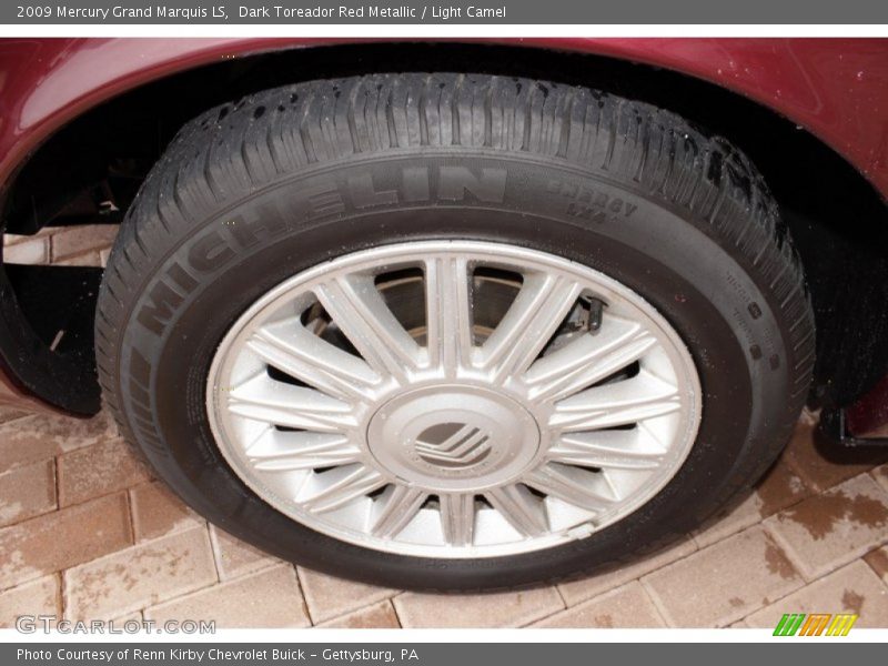 Dark Toreador Red Metallic / Light Camel 2009 Mercury Grand Marquis LS