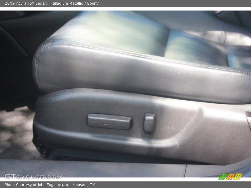 Palladium Metallic / Ebony 2009 Acura TSX Sedan