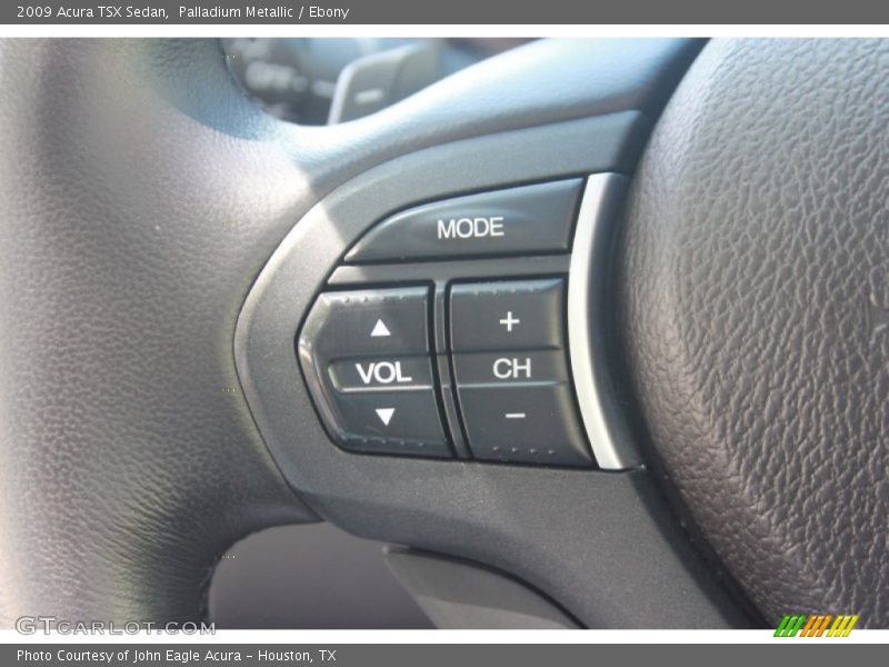 Palladium Metallic / Ebony 2009 Acura TSX Sedan