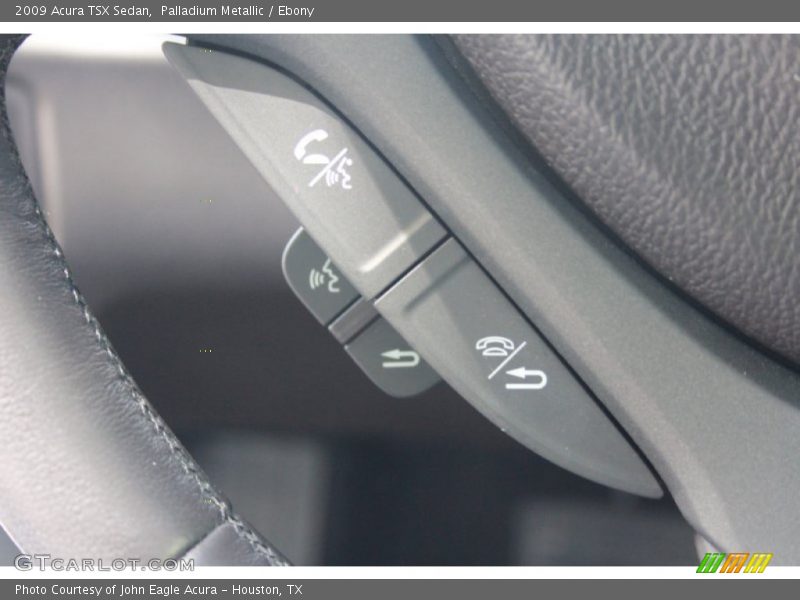 Palladium Metallic / Ebony 2009 Acura TSX Sedan